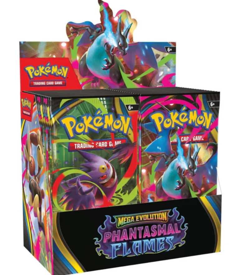 Pokemon TCG: Mega Evolution Phantasmal Flames Booster Box