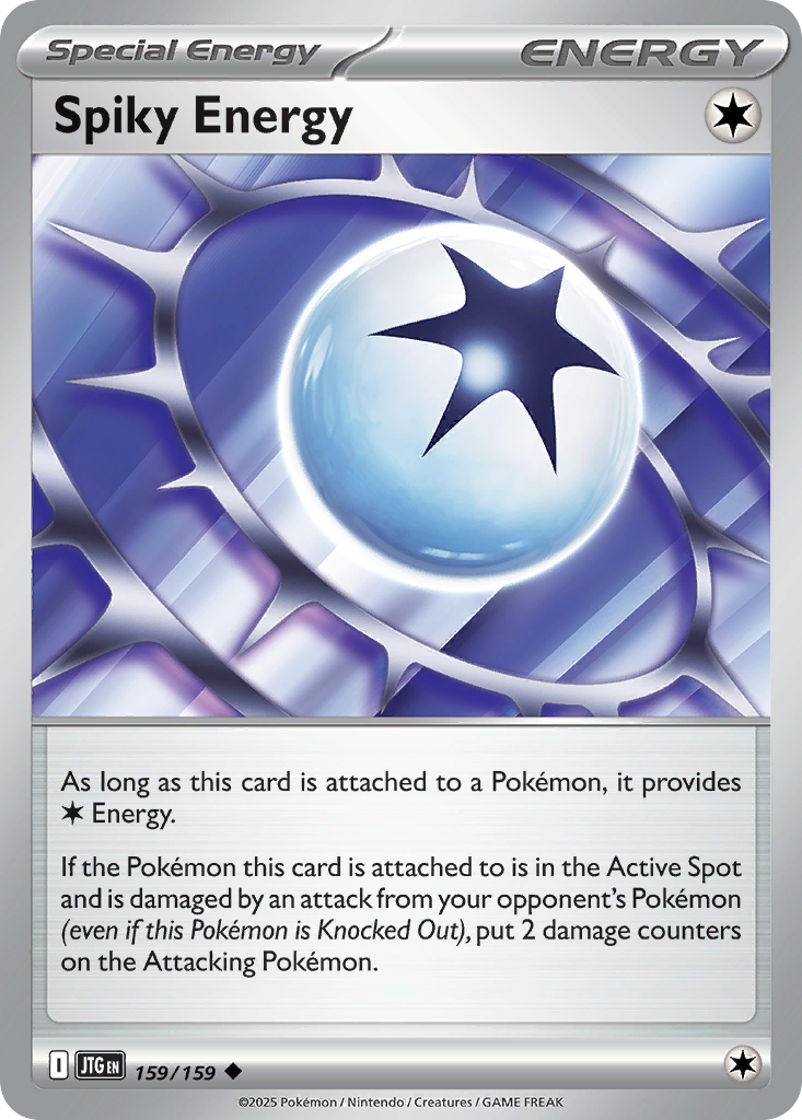 Spiky Energy Journey Together #159 Pokemon Near Mint