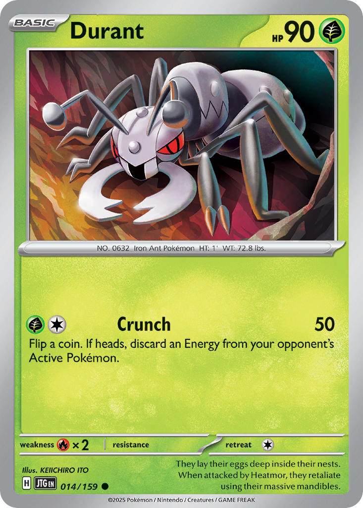 Durant Journey Together #14 Pokemon Near Mint