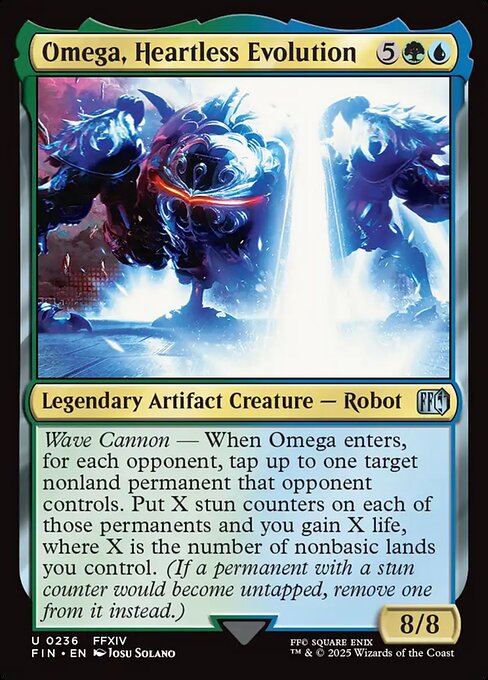 Omega, Heartless Evolution Final Fantasy #236 Magic Near Mint Foil
