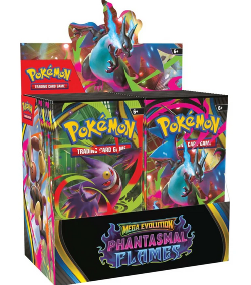 Pokemon TCG: Mega Evolution Phantasmal Flames Booster Box