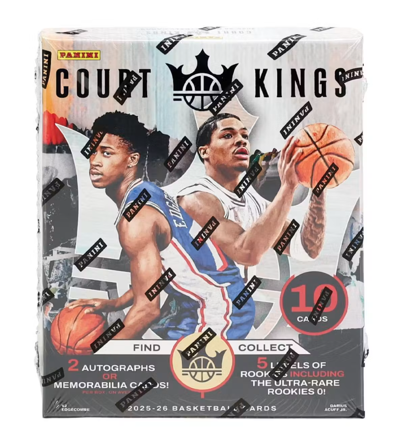 2025-26 Panini Court Kings Basketball Hobby Box