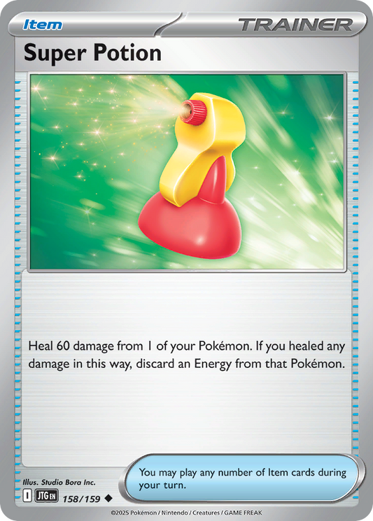 Super Potion Journey Together #158 Pokemon Near Mint